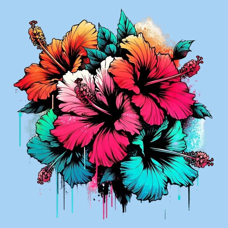 Fleurs d’hibiscus