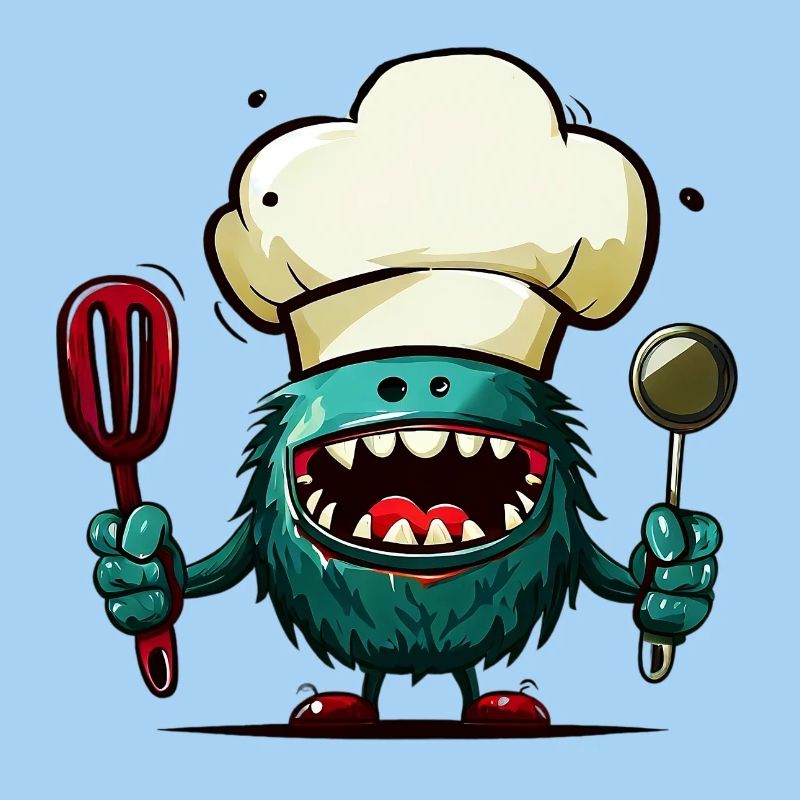 Alien Extraterrestrial Martian Cook Chef