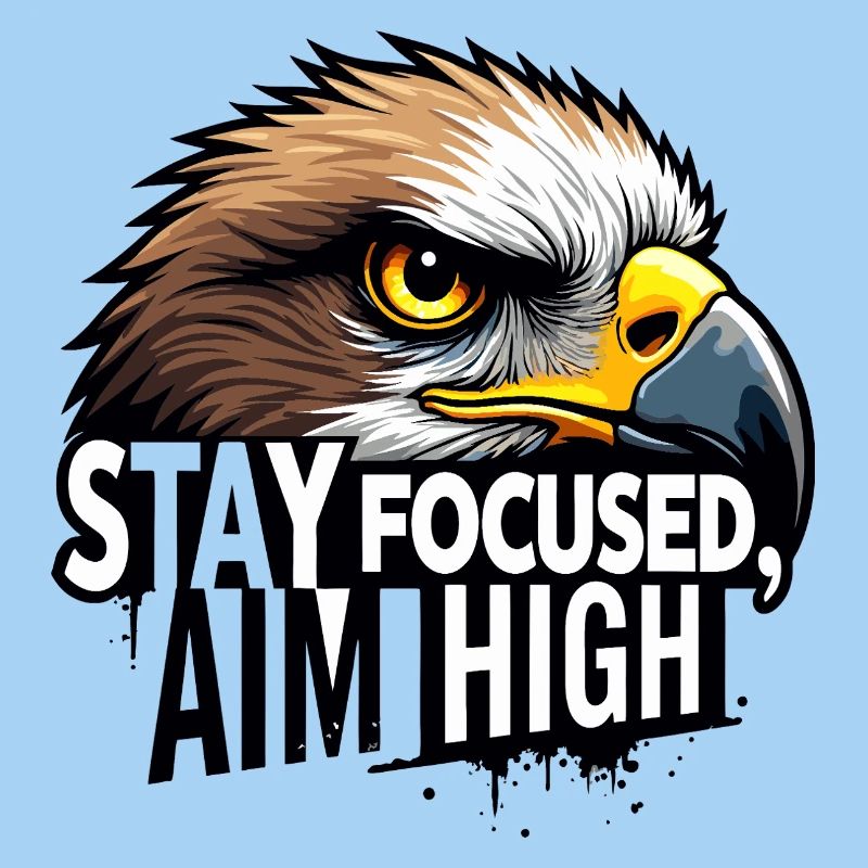 Conception de motivation Eagle Focus