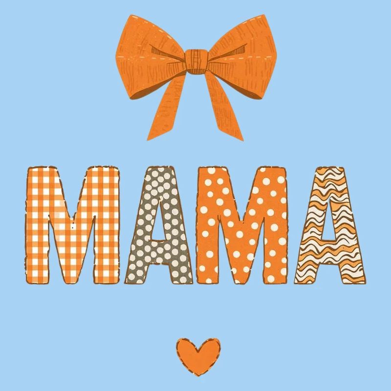 Orange Mom Patchwork Patterns