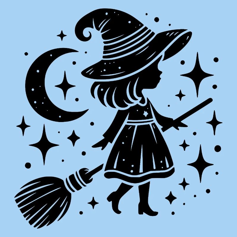 Witch Motif Halloween