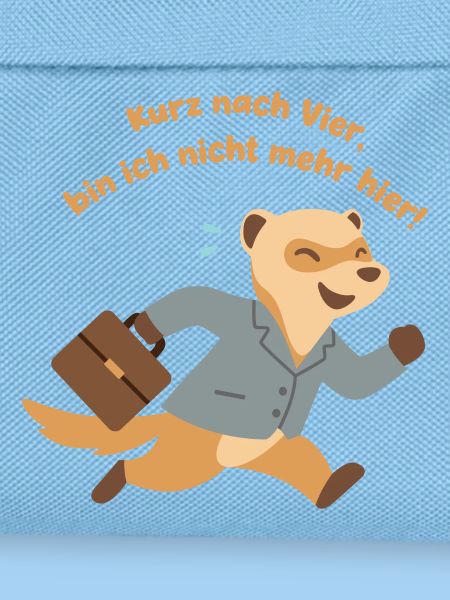 Vier-Uhr Feierabend Ferret, Endlich Feierabend