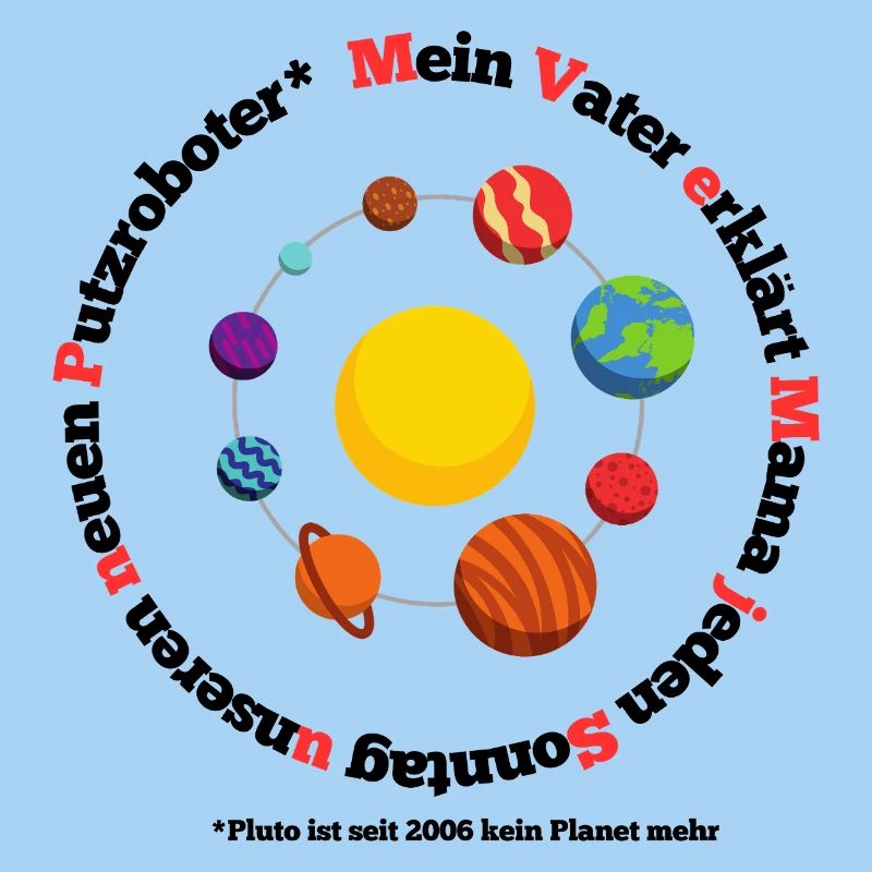 Sonnensystem lustig