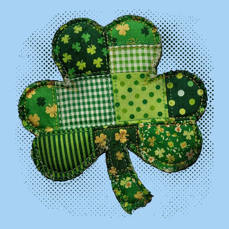 Kleeblatt – Vintage Patchwork St. Patrick’s