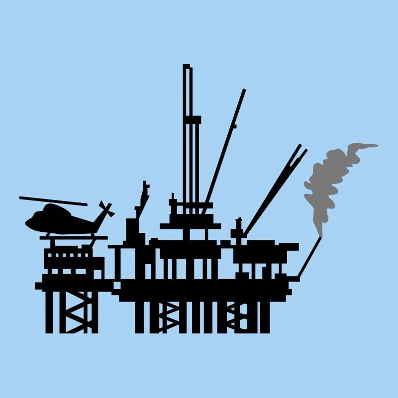 Ölplattform / offshore oil rig (2c)