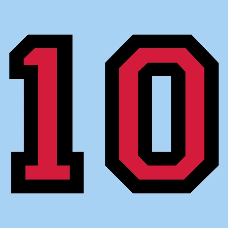 Le numéro 10 - le numéro dix