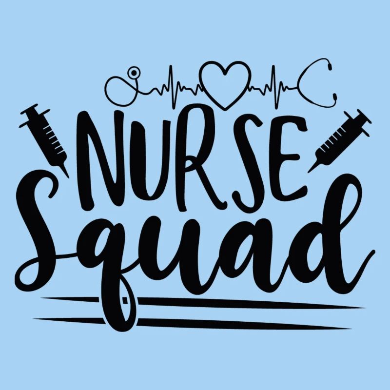 Nurse Squad Pflege Team Spruch