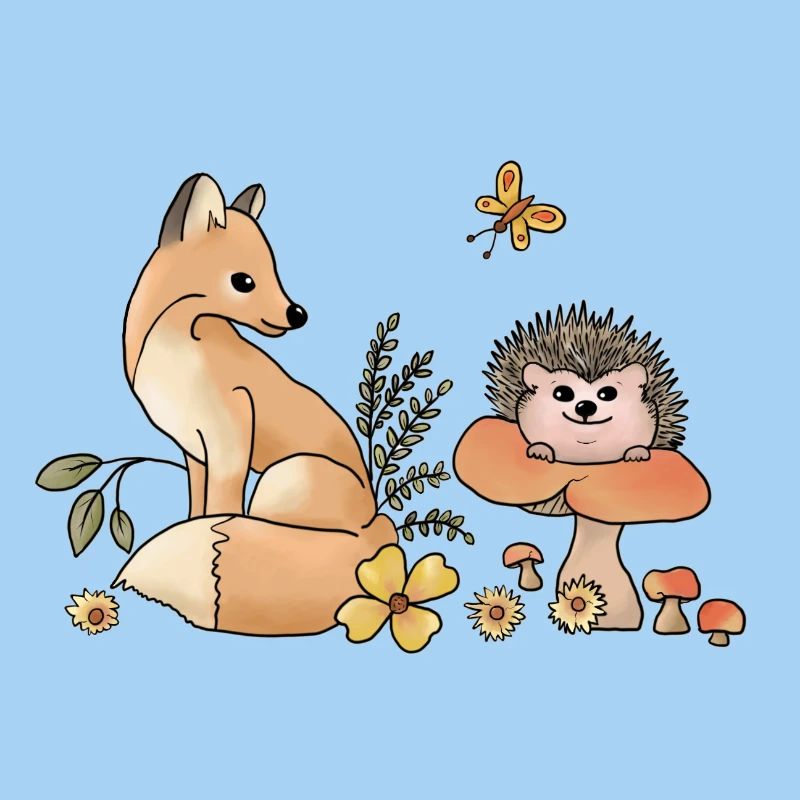 Fuchs und Igel