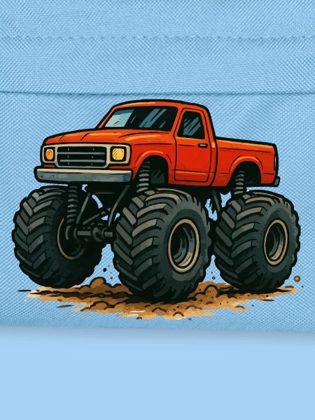 Roter Monstertruck Offroad