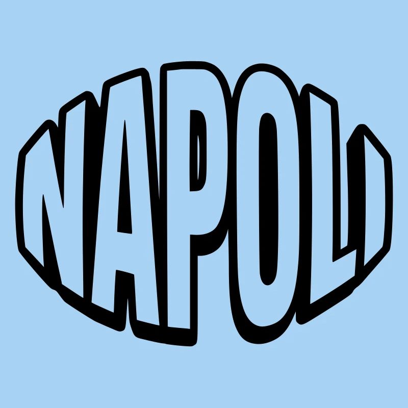 Napoli runde Typografie