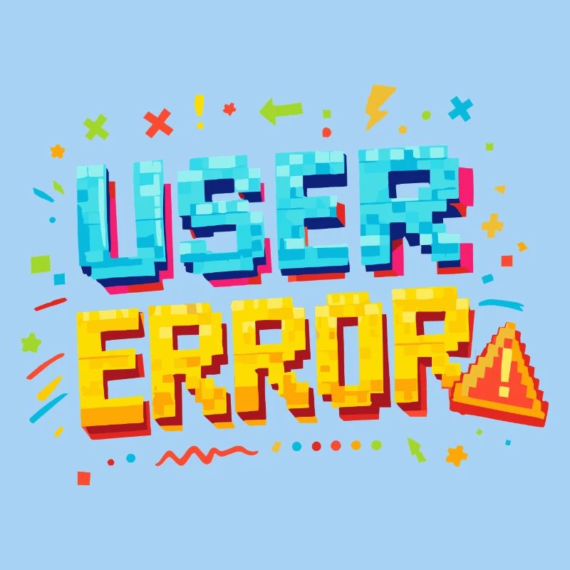 User Fehler Pixelkunst