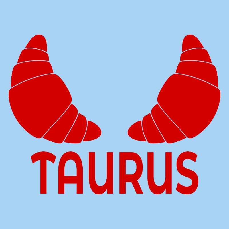 Geburtstags-Taurus-Croissants