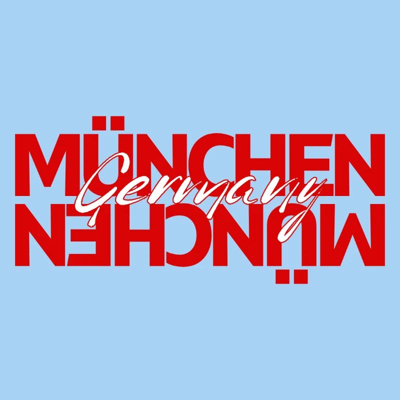 Munich Germany Script Overlay