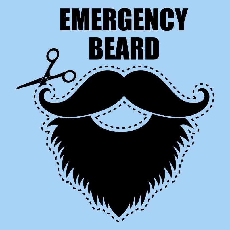 moustache barbe hipster