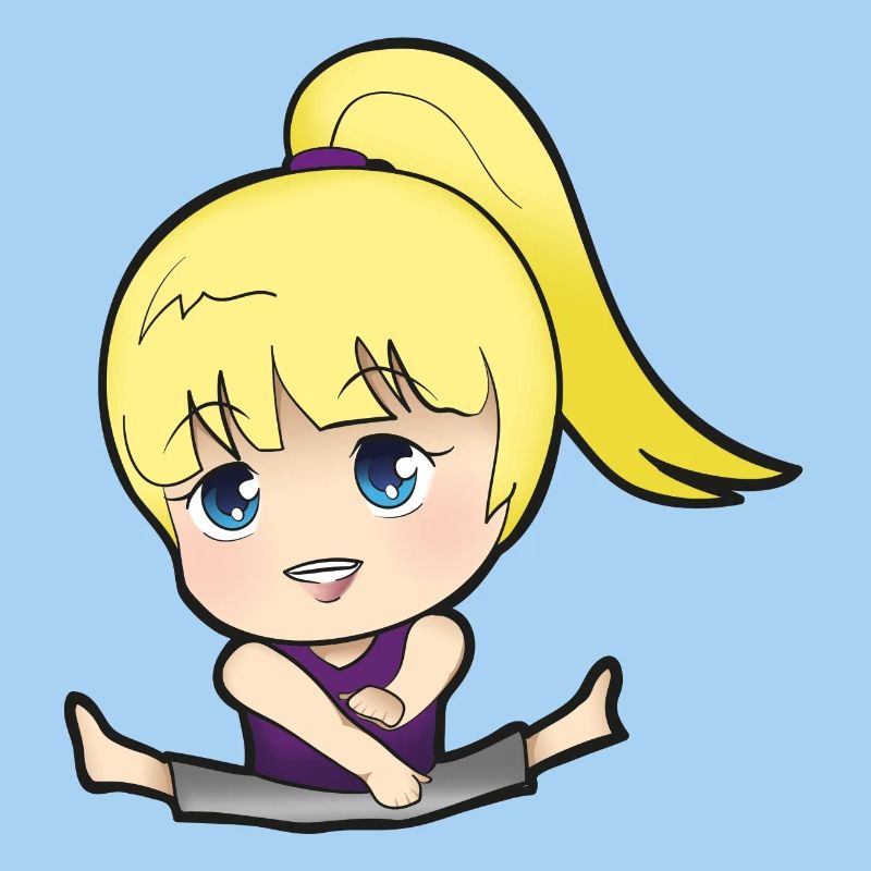 Chibi Anime Manga Splitkick