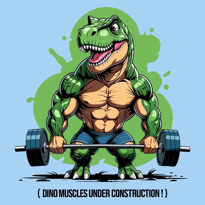 Dino muscles in development