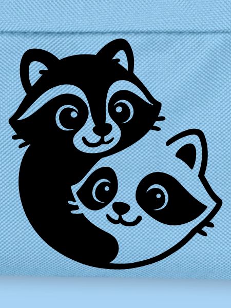 Ying Yang Badger Couple