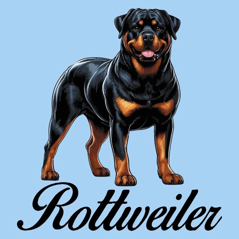 Rottweiler Powerful Graphics