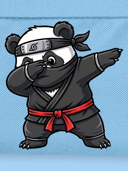 Ninja Panda Samurai Japan Tradition 