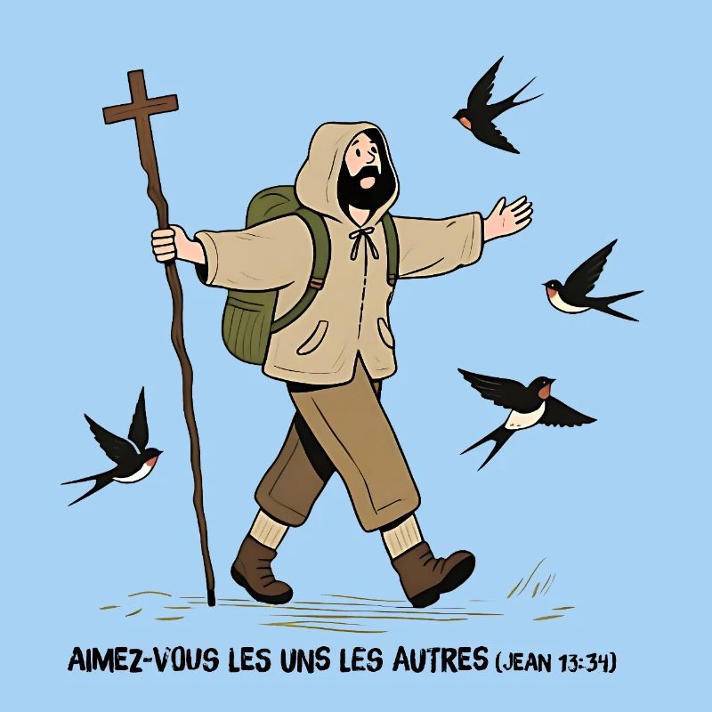 Pilger, liebt einander