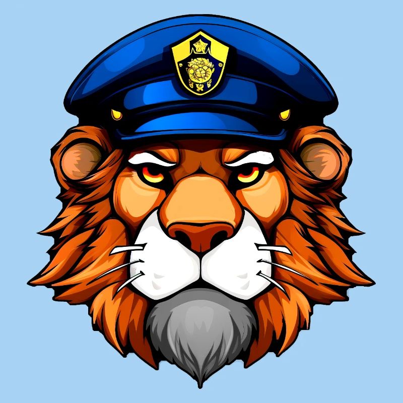 Polizei Löwe