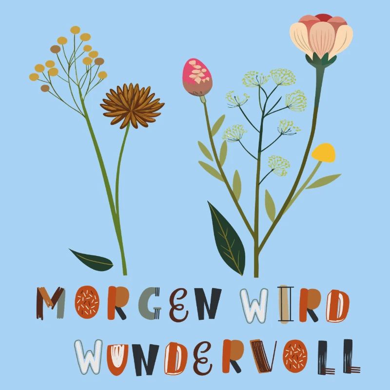 Morgen wird Wundervoll Blumen