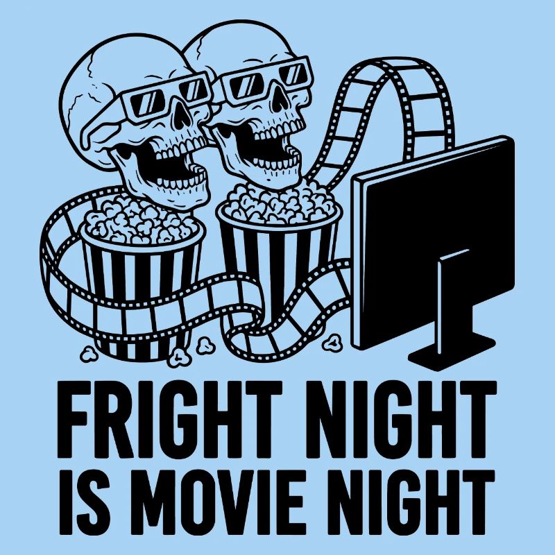 Conception de la soirée de films d’horreur de la soirée Fright Night
