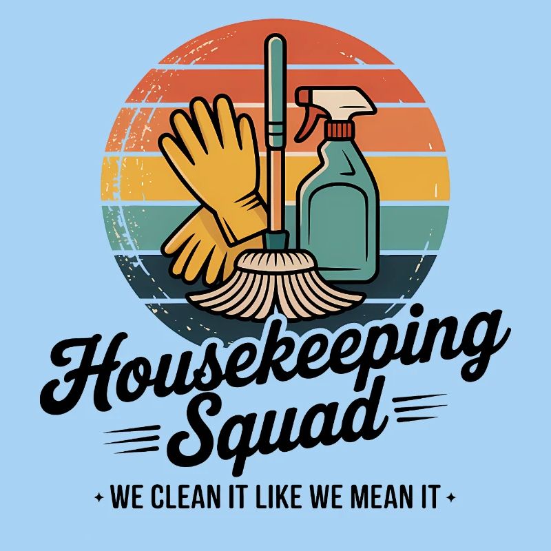 Funny Cleaning Design