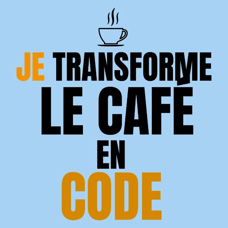 Je transforme le code en café