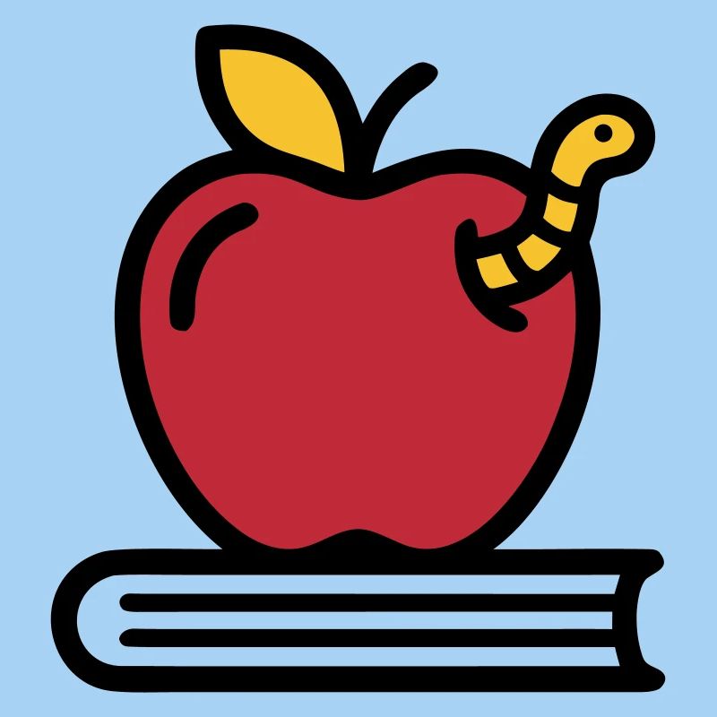 École primaire Apple Book Worm