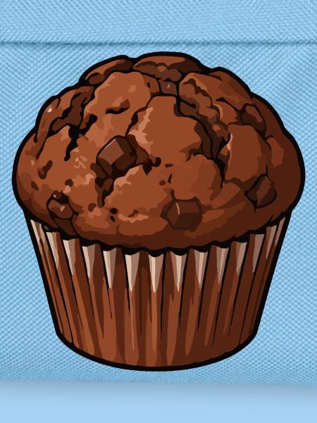 Schoko Muffin Illustration