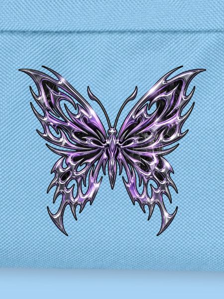 Chrom Schmetterling