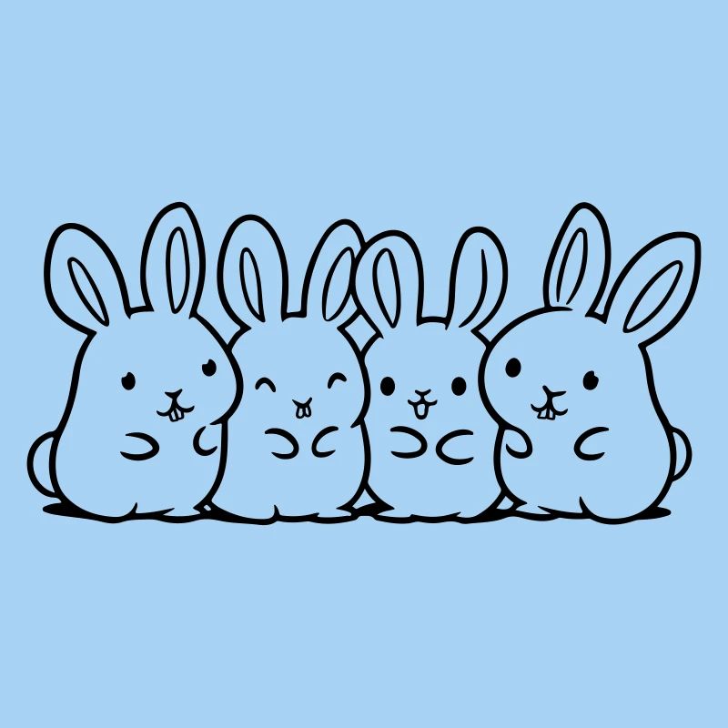 Bunnies Team Cute