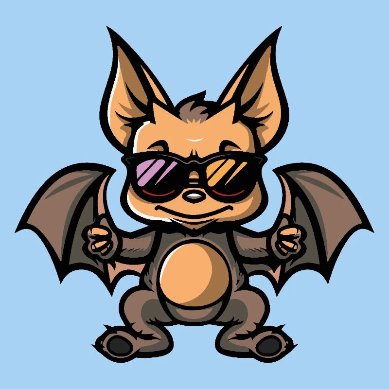 Fledermaus Cool Comic