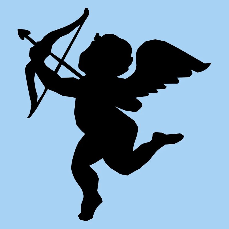 Engel mit Pfeil und Bogen 