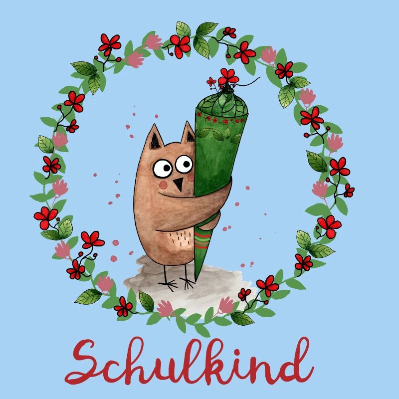 Schulkind Eule