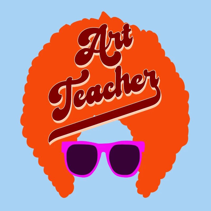 GROOVY RETRO ART LEHRER