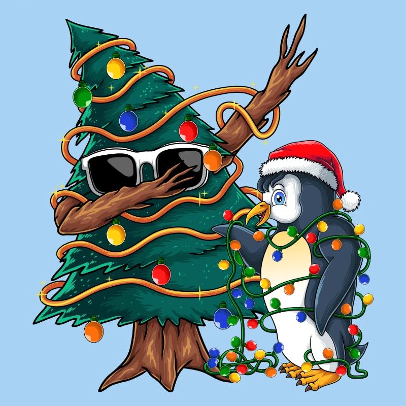 Dapping Tannenbaum -Dapping Weihnachtspullover