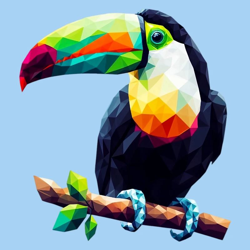 Polygonaler Tukan