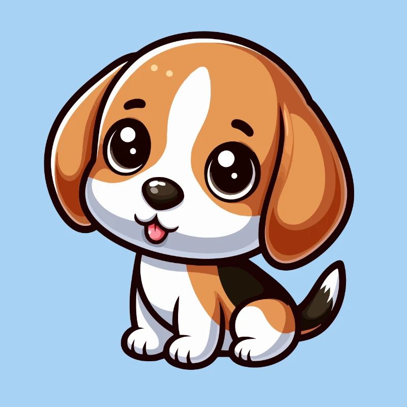 Chibi Beagle Hund