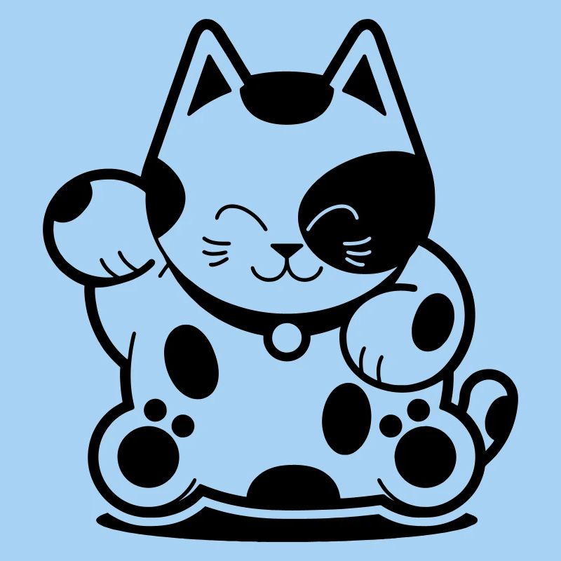 Chat chanceux