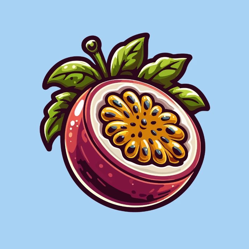 Passionate Exotic Fruit Pattern