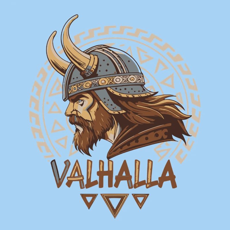 Wikinger Walhalla Runenhelm