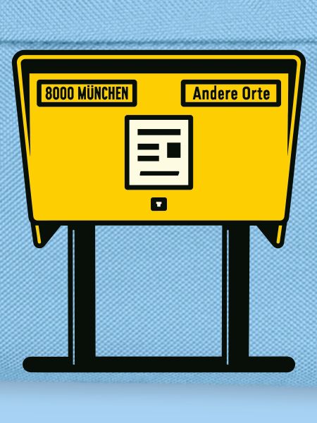 Munich Yellow Mailbox