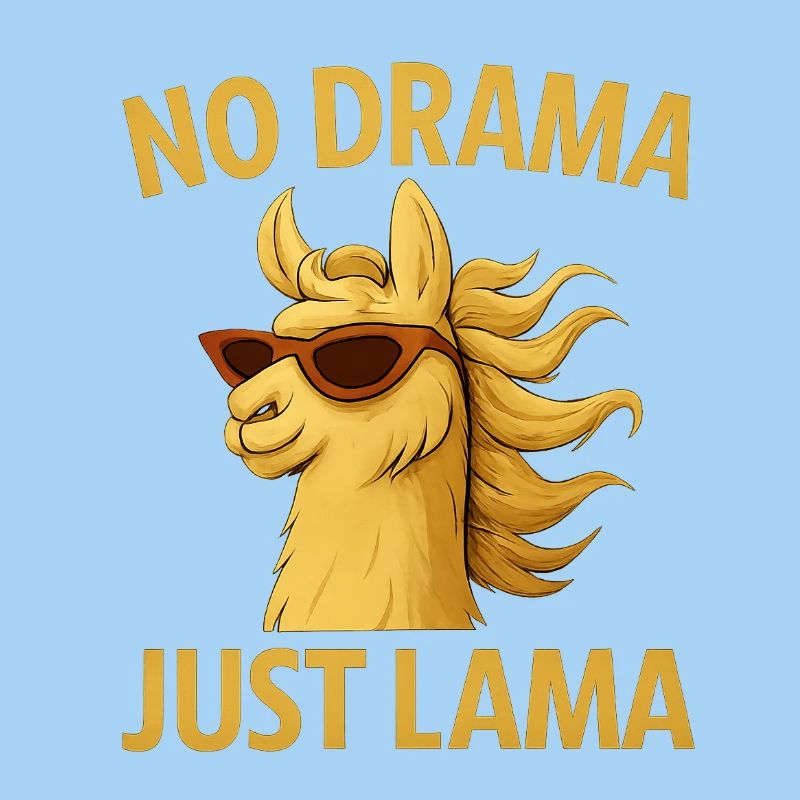 Pas de drame, juste un lama