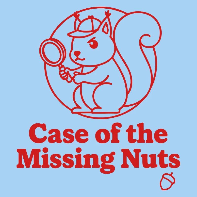 Case of the Missing Nuts Squirrel