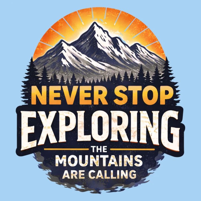 Always Exploring the Mountains