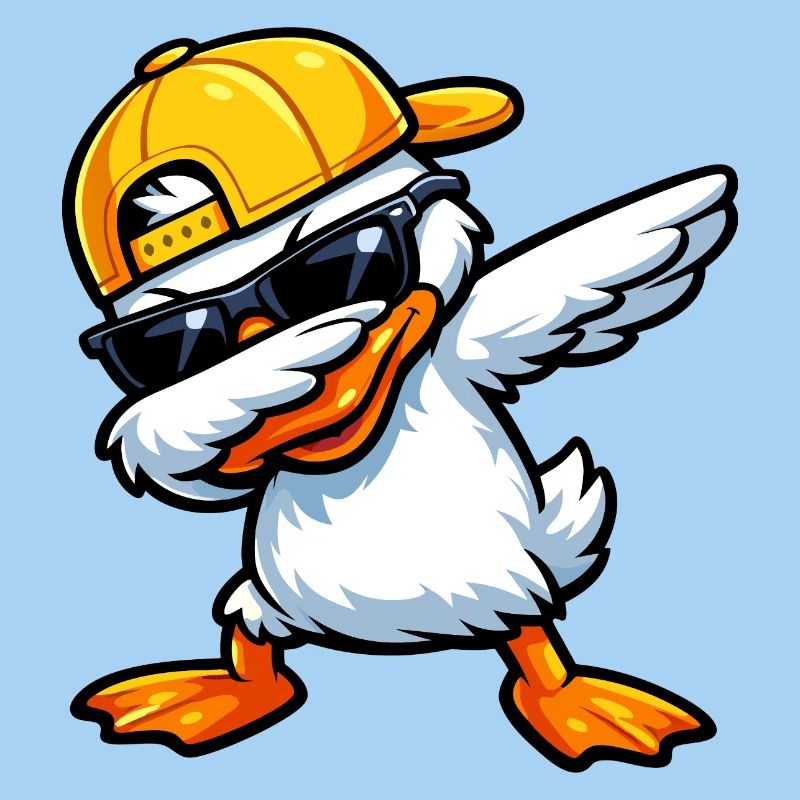 Dabbing Duck