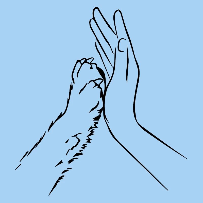 Dog Paw and Hand Team