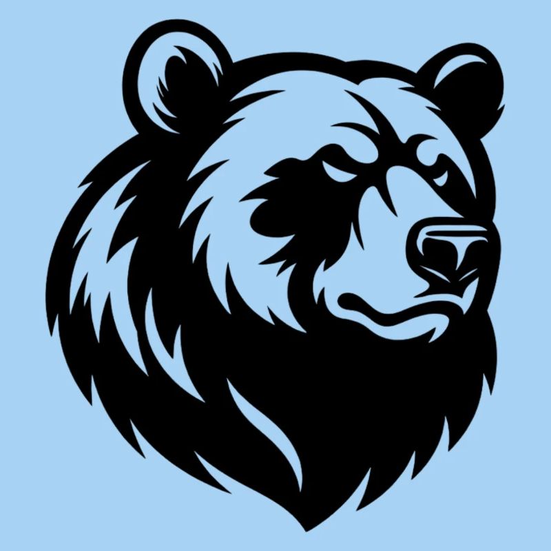 Angry Bear Head